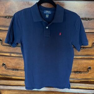 Polo by Ralph Lauren Boys Large (14-16) Classic Navy Polo Shirt